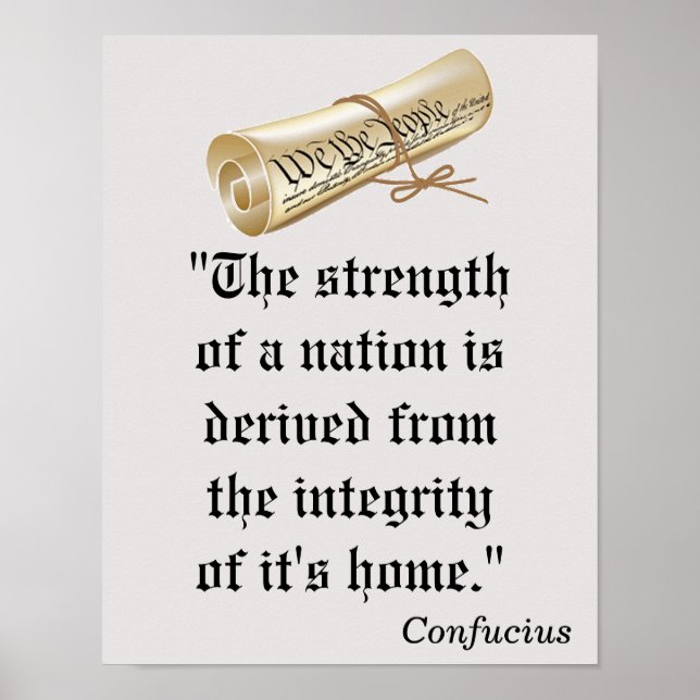 Stärke einer Nation Poster (Vorne)