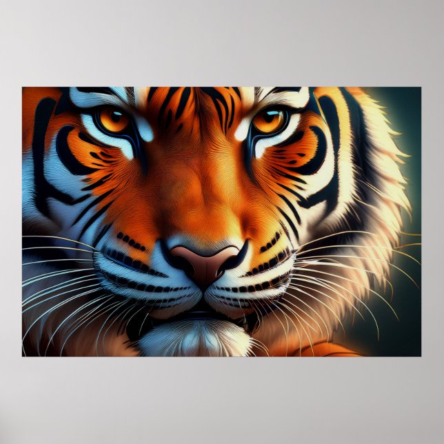 Stärke eines Tigers  Poster (Vorne)