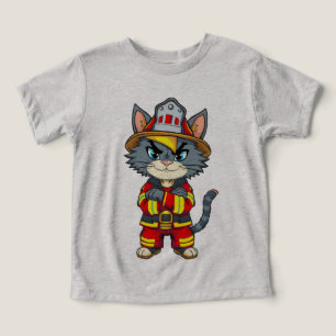 Starke Feuerwehrkatze - Stil der 90er Cartoon