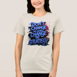 starke Frauen inspirierend schwarz motivierend Tri-Blend Shirt