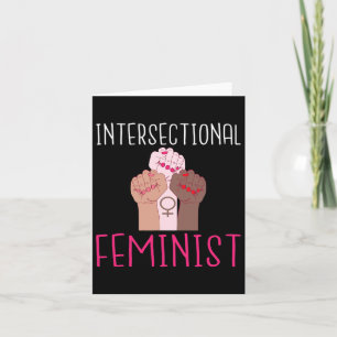 Starke Frauen Intersektionalfeminin Karte