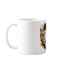 Starke Frauen sind wie Tiger Tasse | Empowered Wom
