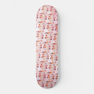 Starke Frauen stärken Frauen Skateboard