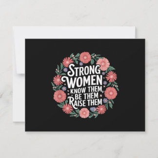 Starke Frauen wissen, dass sie sie sind, um sie zu