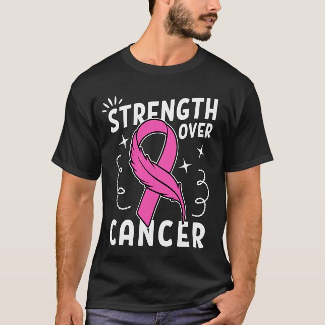 Stärke gegen Krebs T-Shirt (Vorderseite)