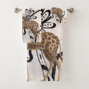 Starke Giraffe Badhandtuch Set