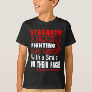 Stärke heißt, Blutkrebs mit einem Lächeln zu bekäm T-Shirt