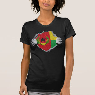 Starke historische Flagge von Cabo Verde T-Shirt