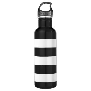 Starke horizontale Streifen Aluminium Edelstahlflasche