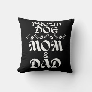 STARKE HUNDE MAMA & VATER HUNDE LIEBER PUPPY PETS KISSEN