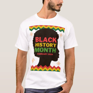 Stärke im Diversity: Schwarzgeschichte Monat T-Shirt
