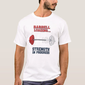 Stärke im Fortschritt | Hantel-Ladefitness T-Shirt