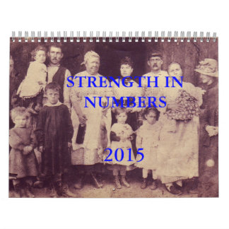 Stärke in Zahlen Kalender