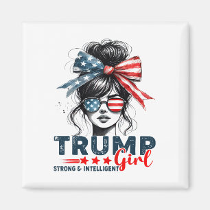 Starke intelligente Frauen für Trump-Girl Mega Magnet