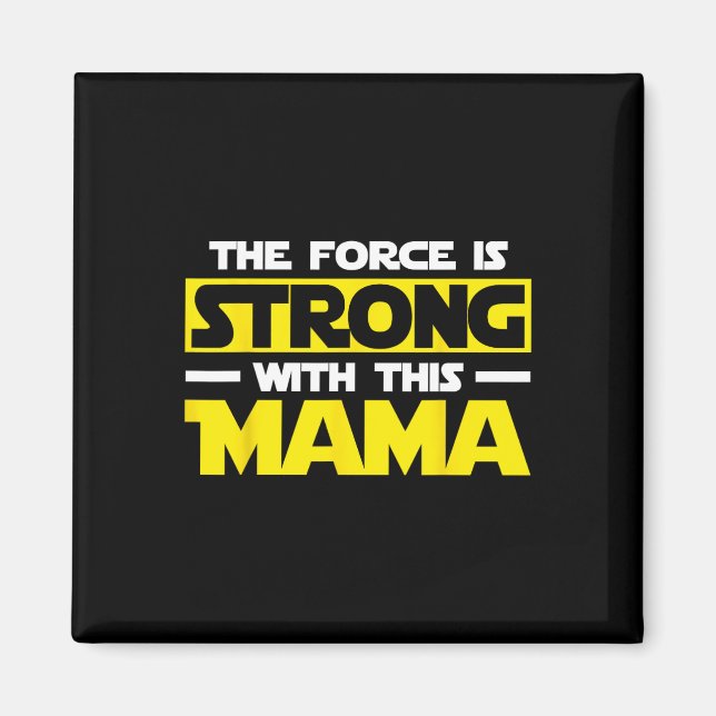 Stärke ist dabei mein Mama Magnet (Vorne)