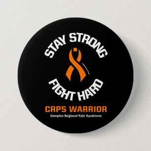 STARKE KAMPFHARD bleibe...CRPS Button