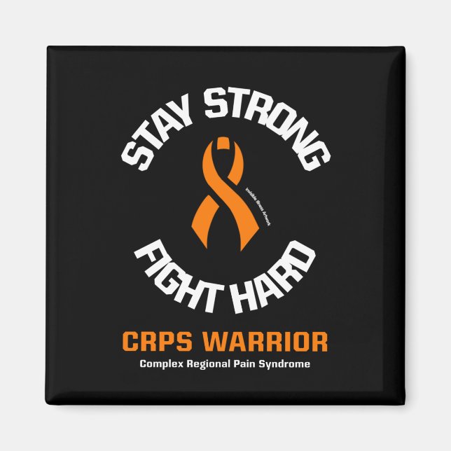 STARKE KAMPFHARD bleibe...CRPS Magnet (Vorne)