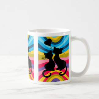 Starke Katzen Kaffeetasse