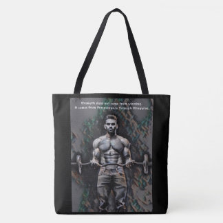 Stärke kommt von der Ausdauer Taschen-Tasche Tasche