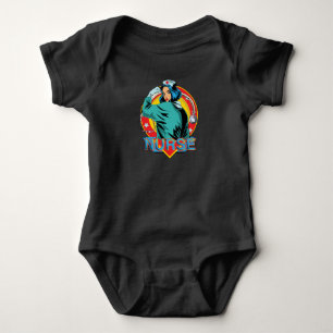 starke Krankenschwester Baby Strampler