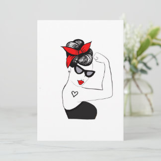 Starke Liebe Feiertagskarte