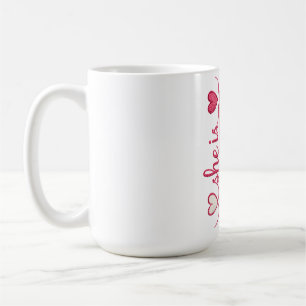 Starke Mutter Zitat Kaffeetasse