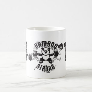 Starke - niedlicher Weightlifting-Panda - Kaffeetasse