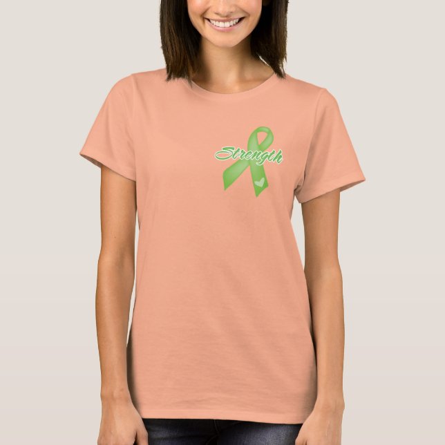Stärke - Non-Hodgkins Lymphom T-Shirt (Vorderseite)