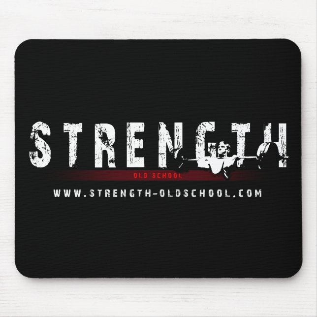 Stärke Oldschool Mousepad (Vorne)