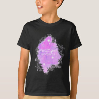 Stärke Over Weakness Galaxy - Rsd Crps Bewusstsein T-Shirt