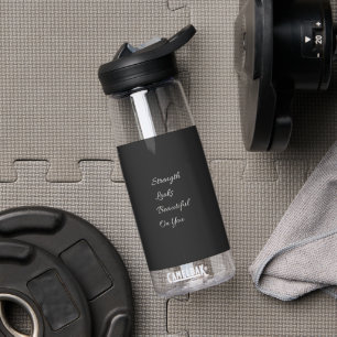 Stärke sieht an dir schön aus Wasserflasche  Trinkflasche
