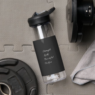 Stärke sieht an dir schön aus Wasserflasche  Trinkflasche