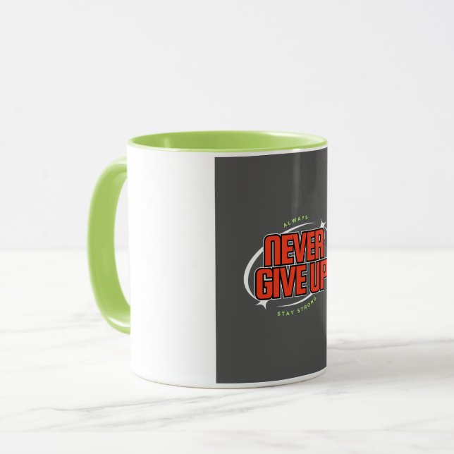 Starke Tasse bleibe (Vorderseite Links)