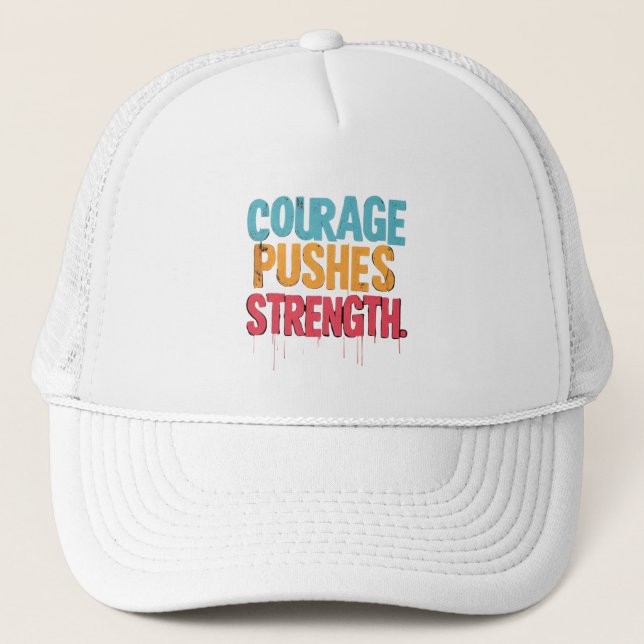 Stärke Truckerkappe (Vorderseite)