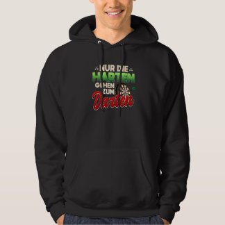 Starke Typ spielen bis zu 9 Darter Hoodie