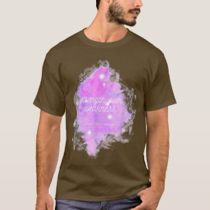 Stärke über Schwäche Galay Myasthenia Gravis Aw T-Shirt