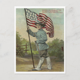 Stärke und Arbeit Postkarte