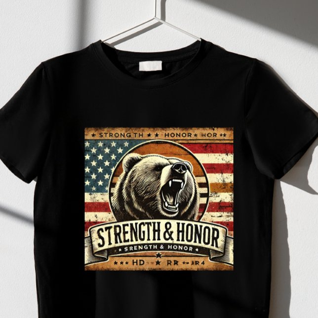 Stärke und Ehre T-Shirt (Von Creator hochgeladen)