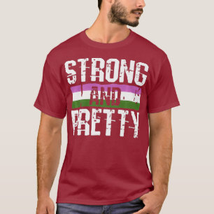 Starke und Hübsche geschlechtsspezifische quee Pri T-Shirt