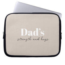 Stärke und Schläge des Vaters - Geschenk des Vater Laptopschutzhülle