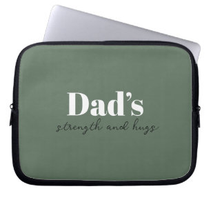Stärke und Schläge des Vaters - Geschenk des Vater Laptopschutzhülle