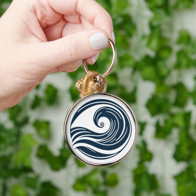 Starke Welle Schlüsselanhänger (Hand)