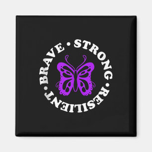 Starke Widerstandskraft Fibromyalgie Bewusstsein F Magnet