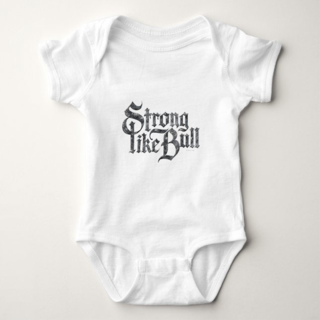 Starke wie Bull Baby Bodysuit Baby Strampler (Vorderseite)