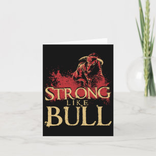 Starke wie eine Bull Power Hub Bodybuilding 1 Karte