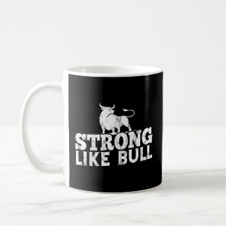 Starke wie eine Bull Power Hub Bodybuilding Kaffeetasse