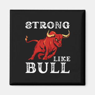 Starke wie eine Bull Weight Powerlift Bodybuildin Magnet