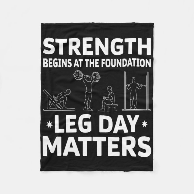 Stärken beginnt bei den Problemen am Stiftungsbegi Fleecedecke (Vorderseite)