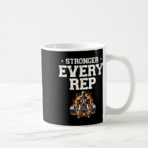 Stärken Sie jeden Rep Weightlifter-Bodybuilding Kaffeetasse