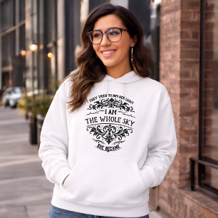 Stärkend I Am the Whole Sky Damen Vintage Hoodie